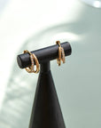 Ohrring Lisa (14.5 mm) - Champagnergold (vergoldet)