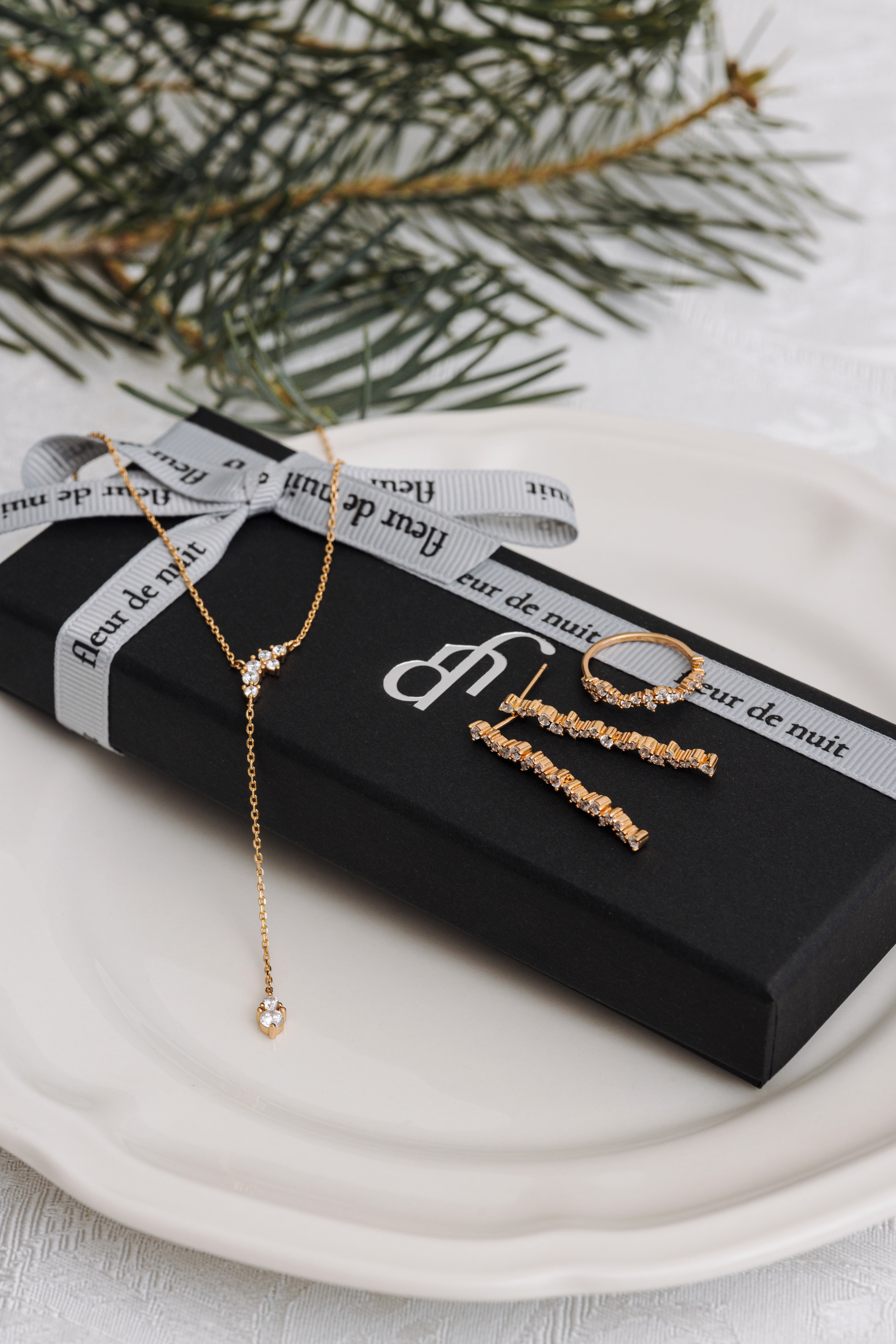 Collier Hera - Doré champagne