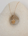 Collier personnalisé Iona - Doré champagne