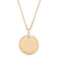 Collier personnalisé Iona - Doré champagne