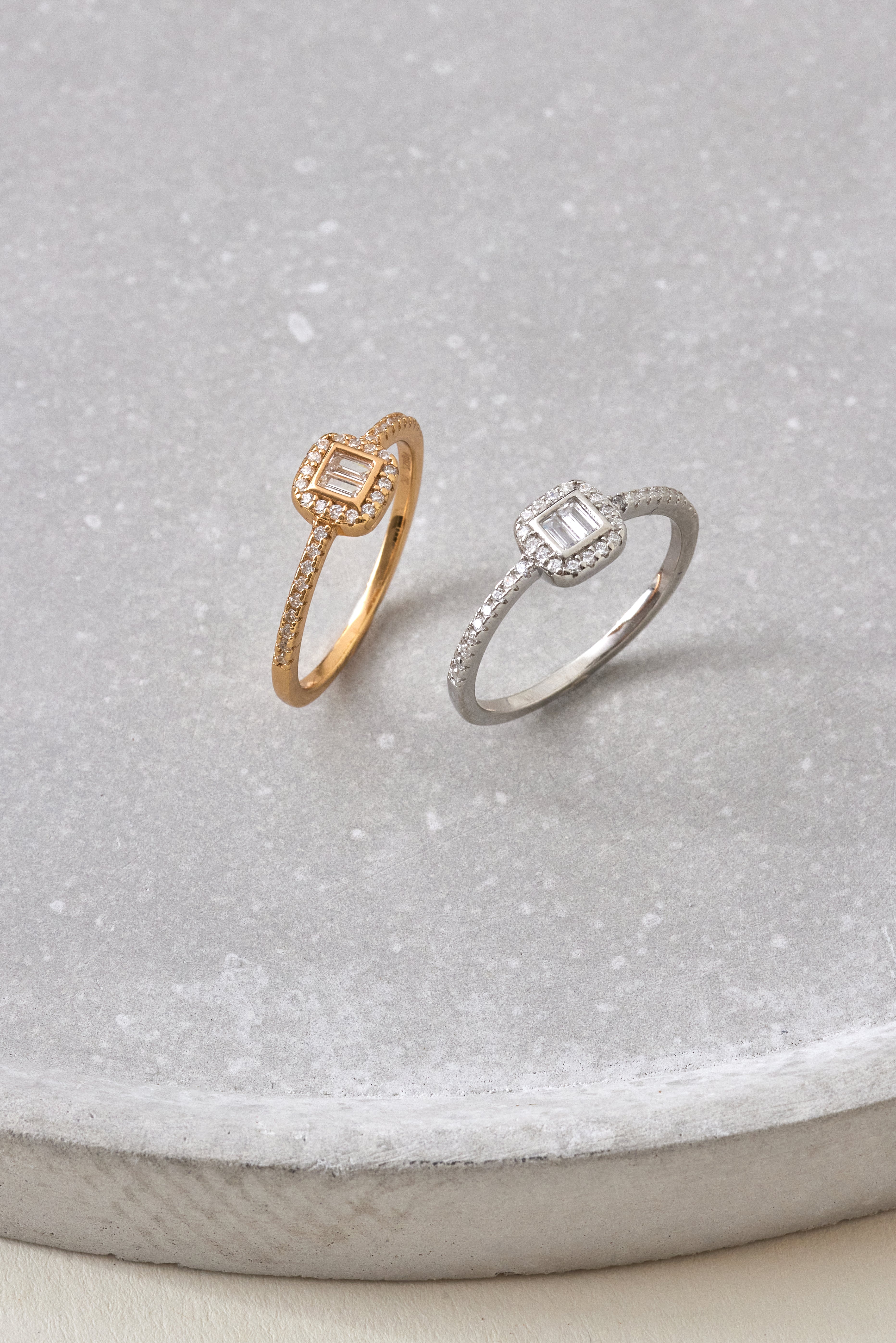 Bague Josephine - Doré champagne