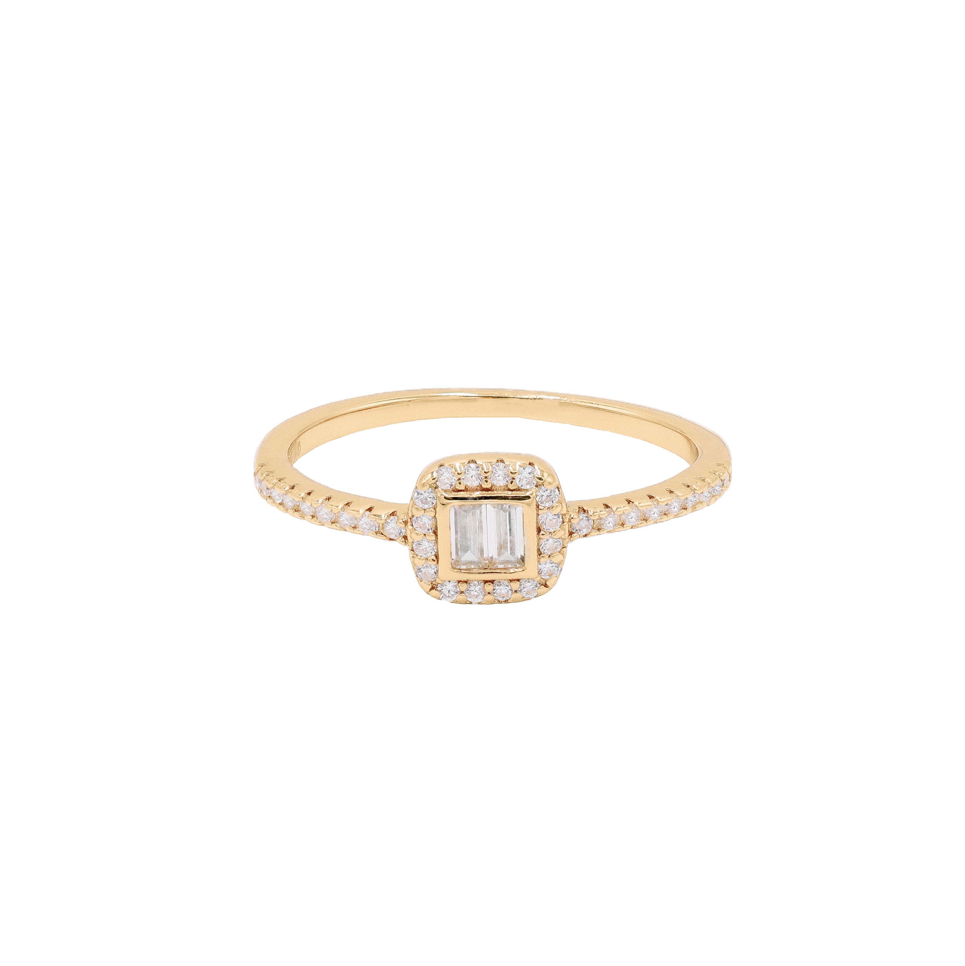 Bague Josephine - Doré champagne