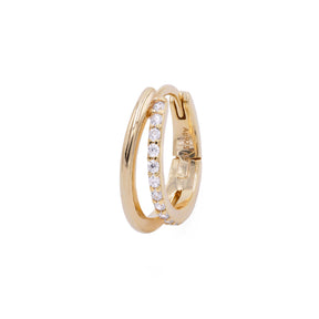 Ohrring Lisa (14.5 mm) - Champagnergold (vergoldet)