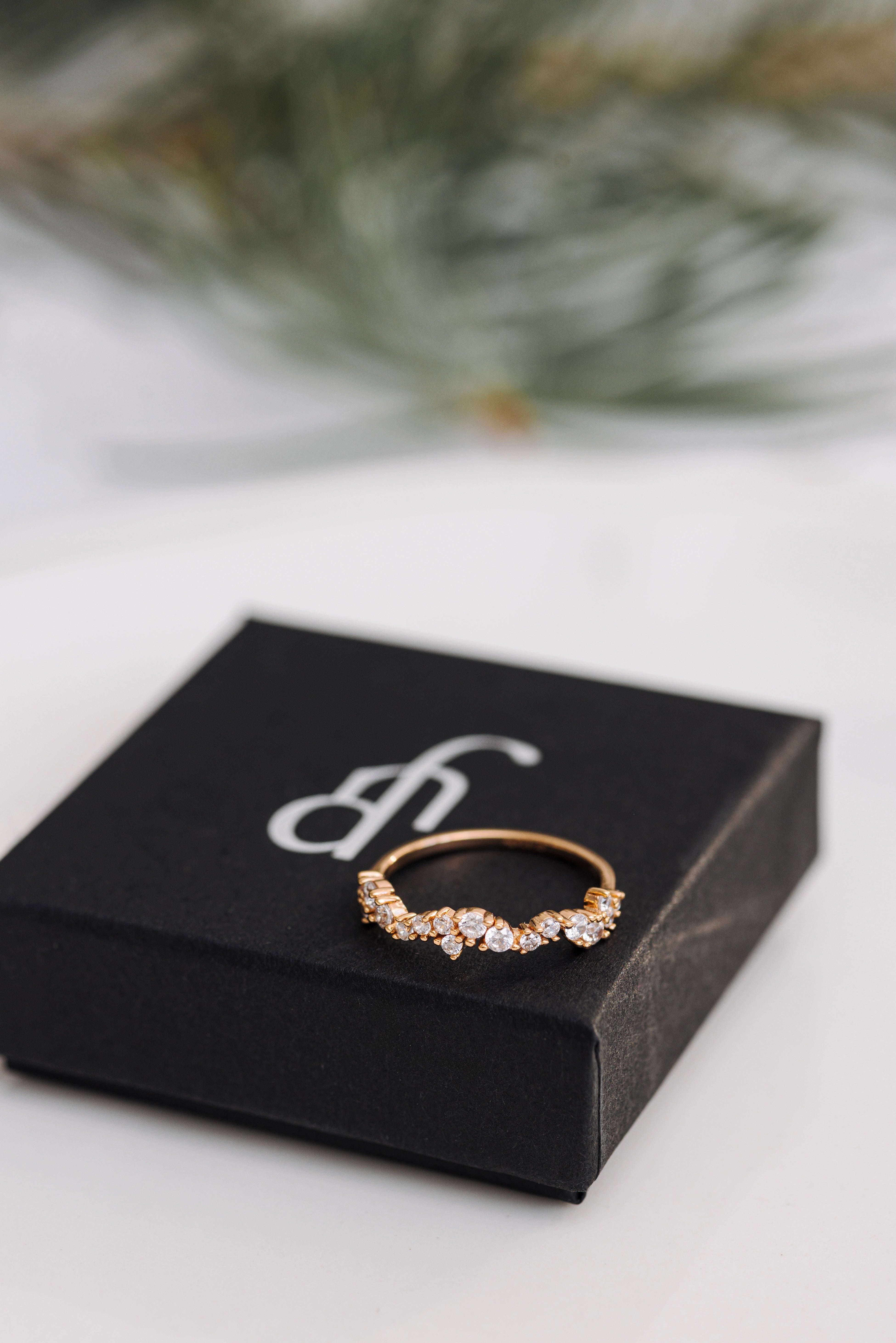 Bague Lucie - Doré champagne