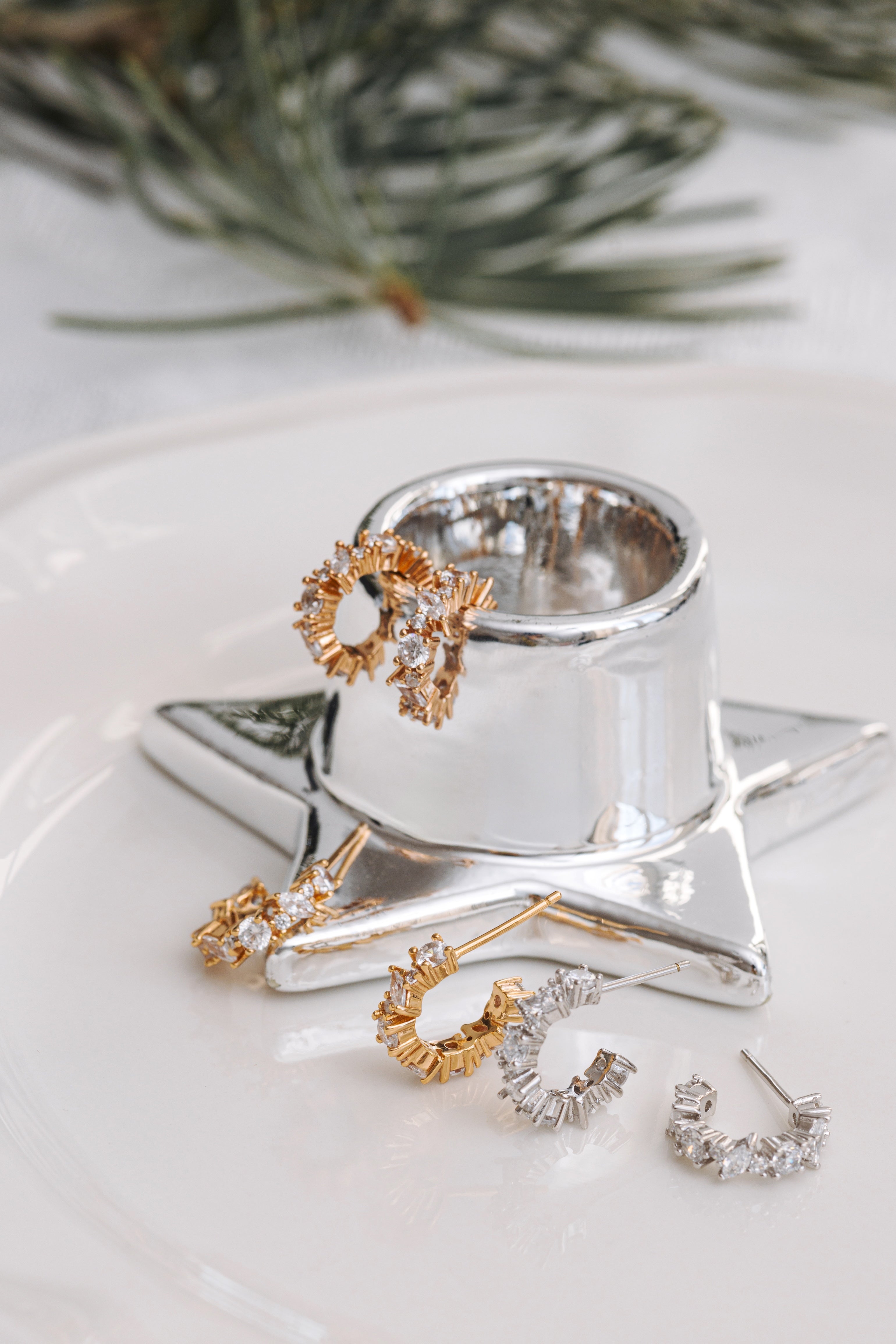 Boucle d&#39;oreille Luisa - Argent