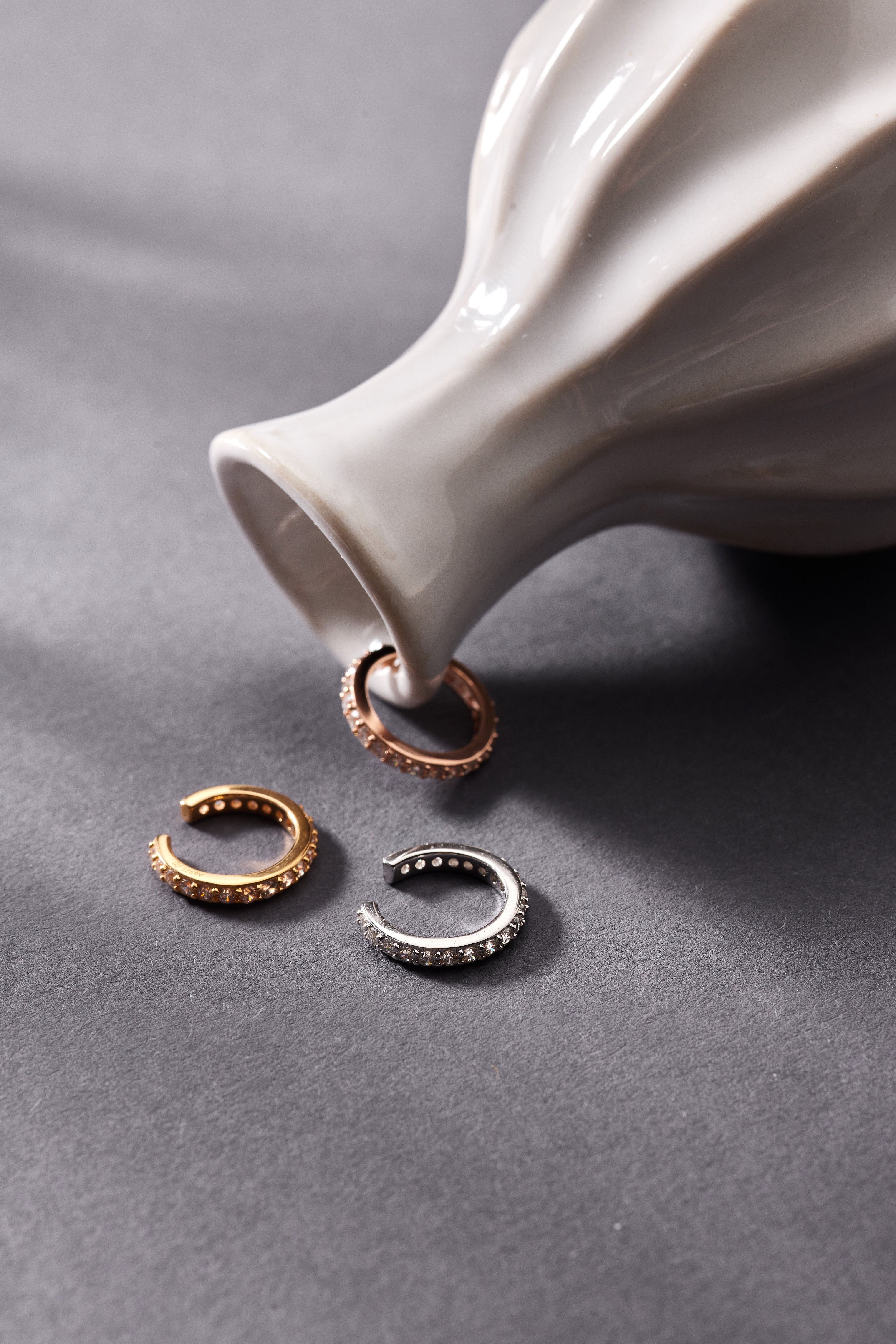 Ear Cuff Lya - Silber