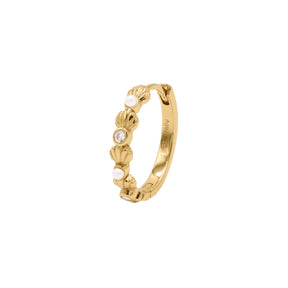 Boucle d'oreille Nagisa - Doré