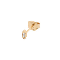 Ohrstecker Nina mini - Champagnergold (vergoldet)