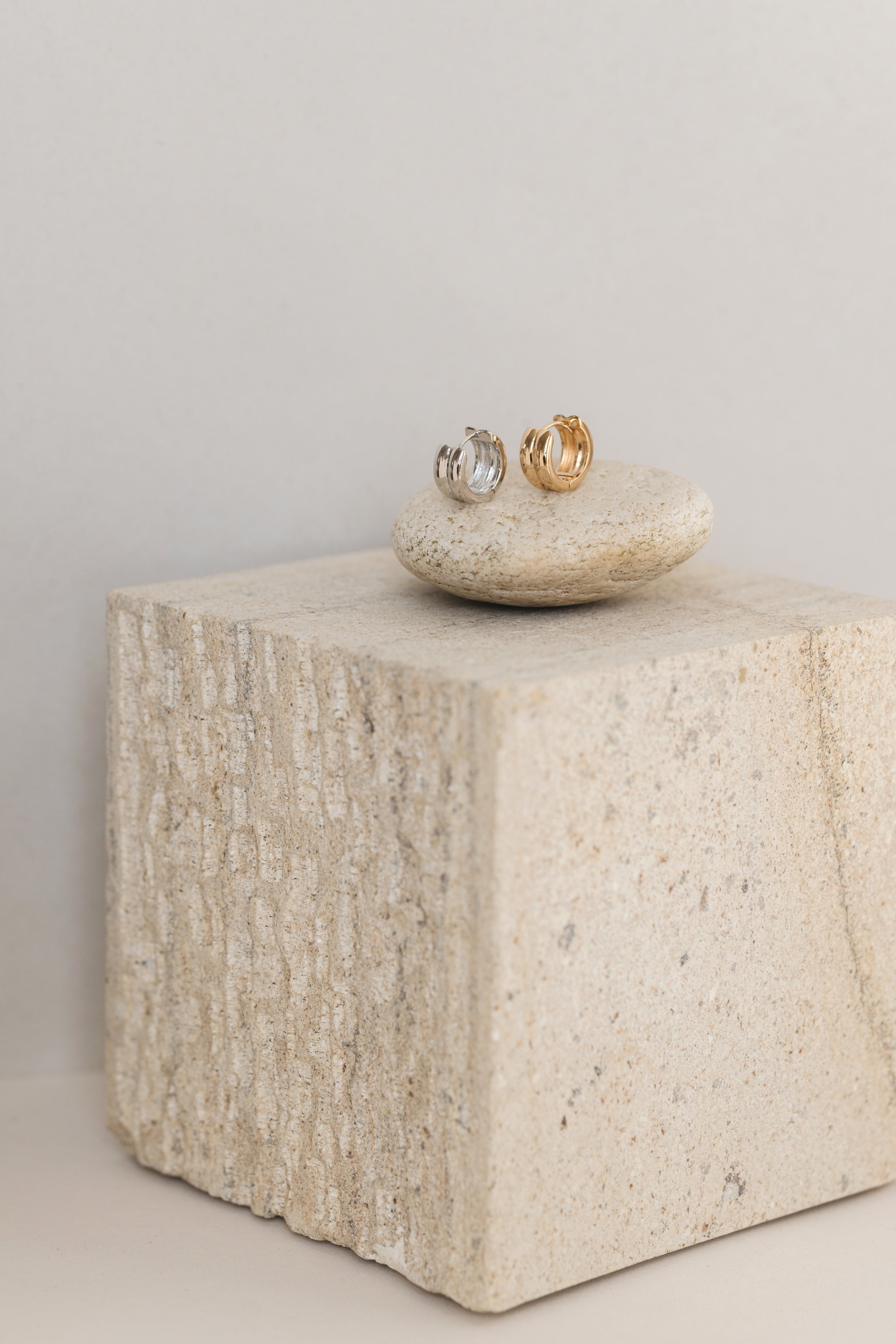 Boucle d&#39;oreille Olea - Argent