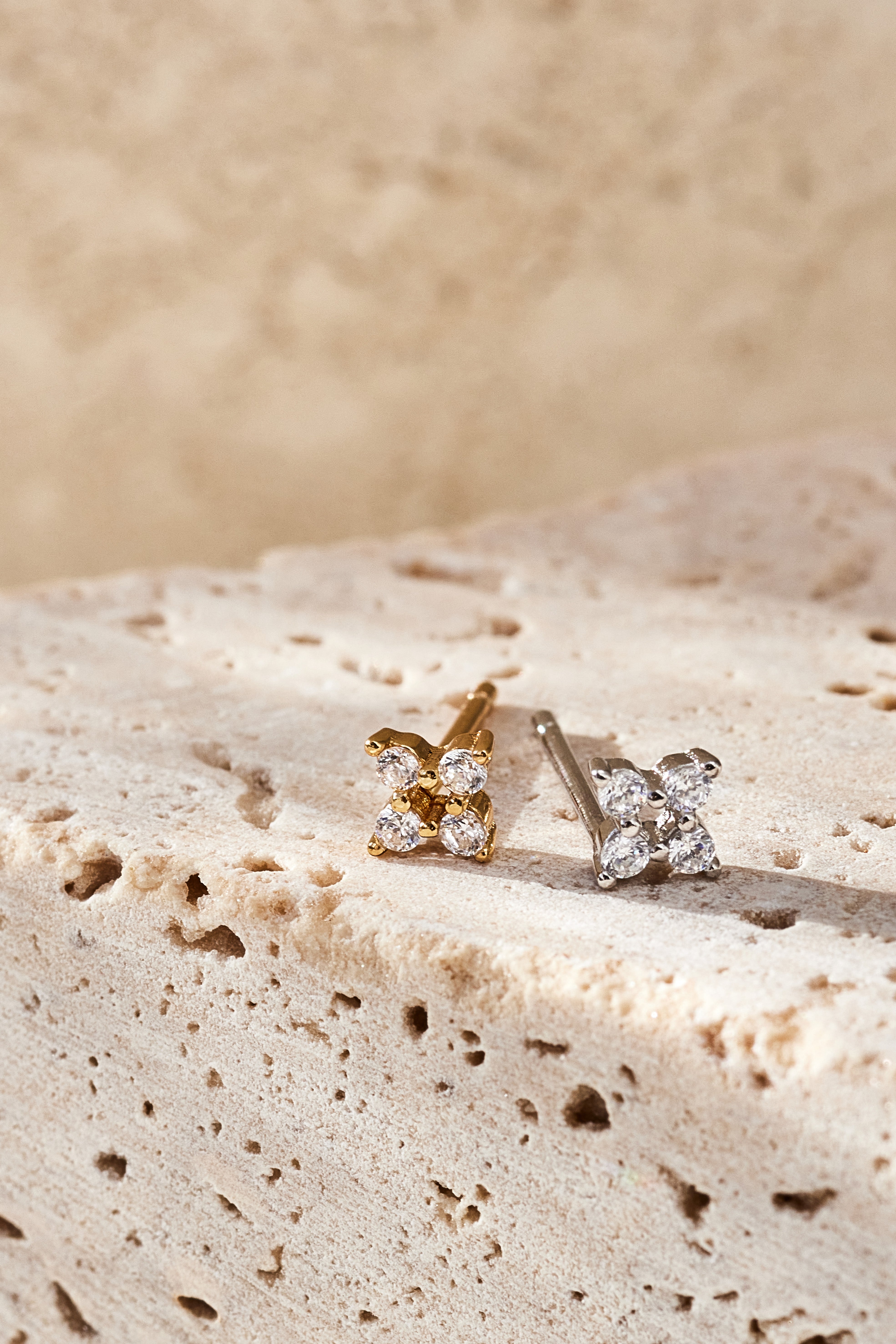 Clou d'oreille Serena - Argent