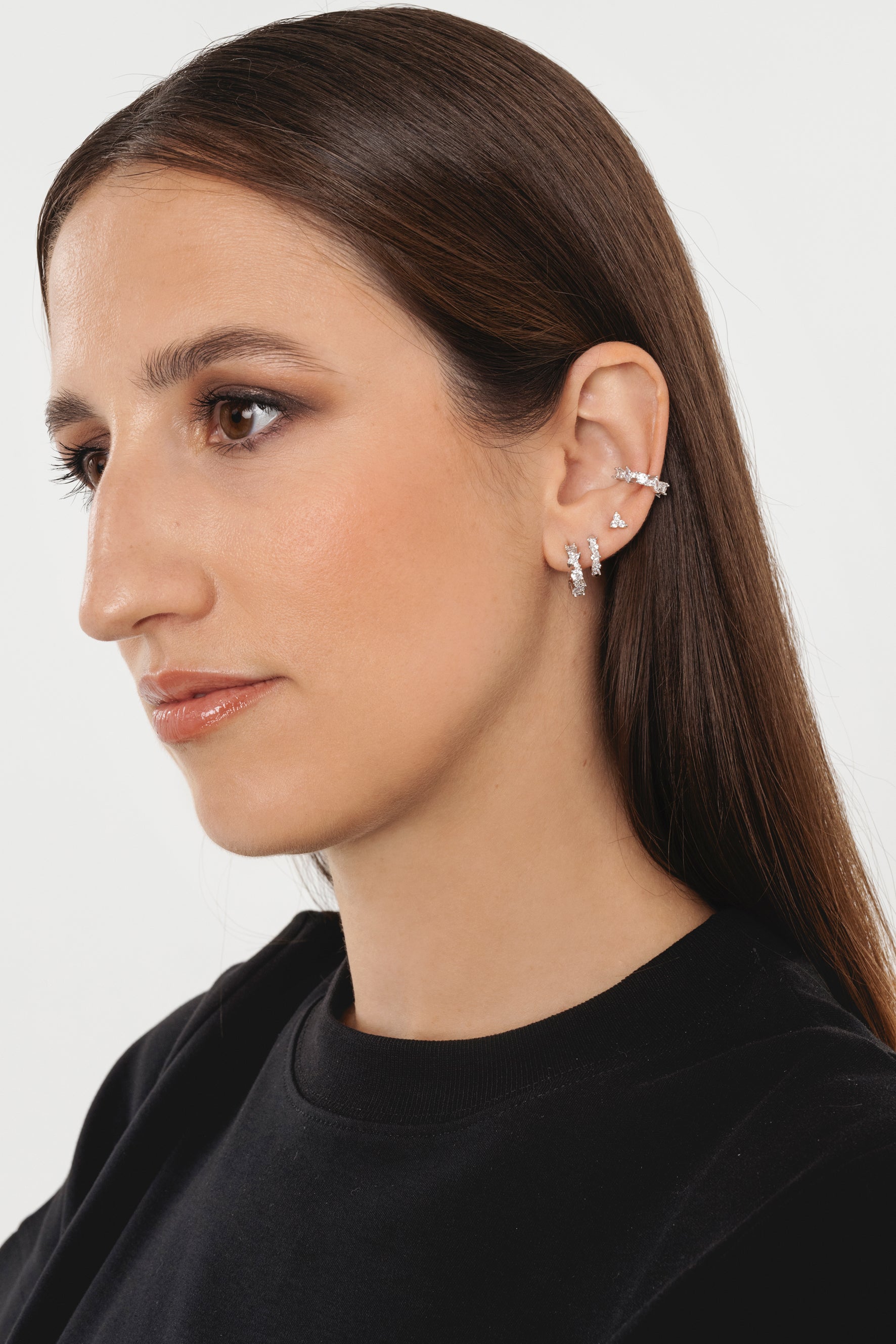 Boucle d&#39;oreille Luisa - Argent