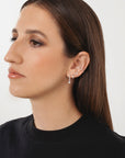 Boucle d'oreille Gemma (12mm) - Argent