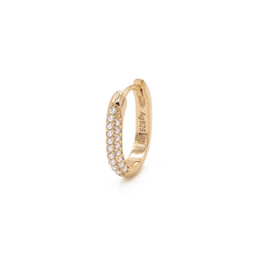 Boucle d'oreille Lily (12.5mm) - Doré champagne