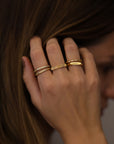 Ring Eugénie - Gelbgold (vergoldet)