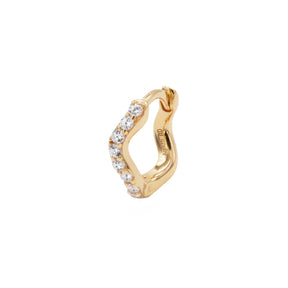 Ohrring Alena (10.5mm) - Champagnergold (vergoldet)