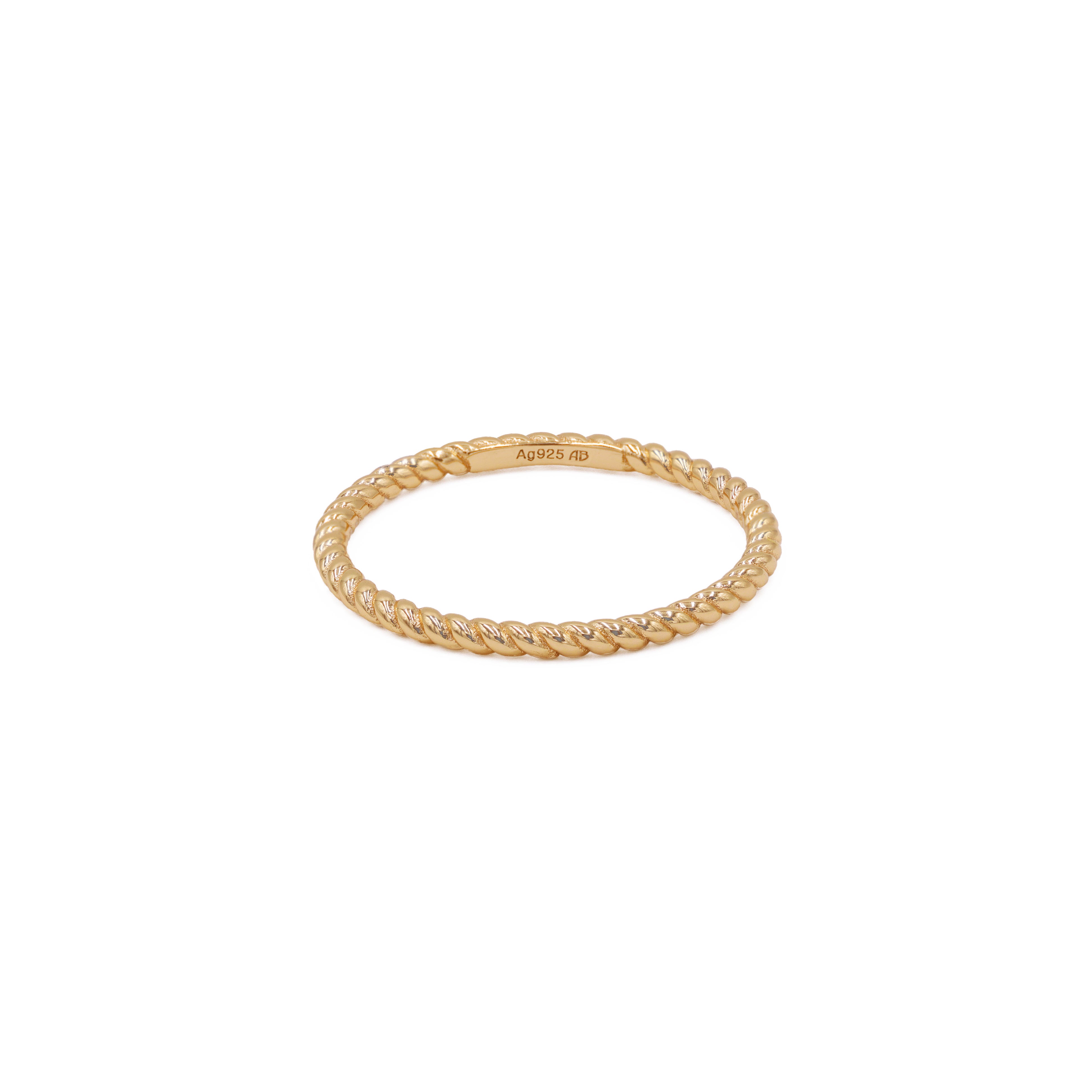 Ring Inaya - Champagnergold (vergoldet)