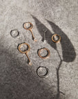 Ohrring Lena (12 mm) - Silber