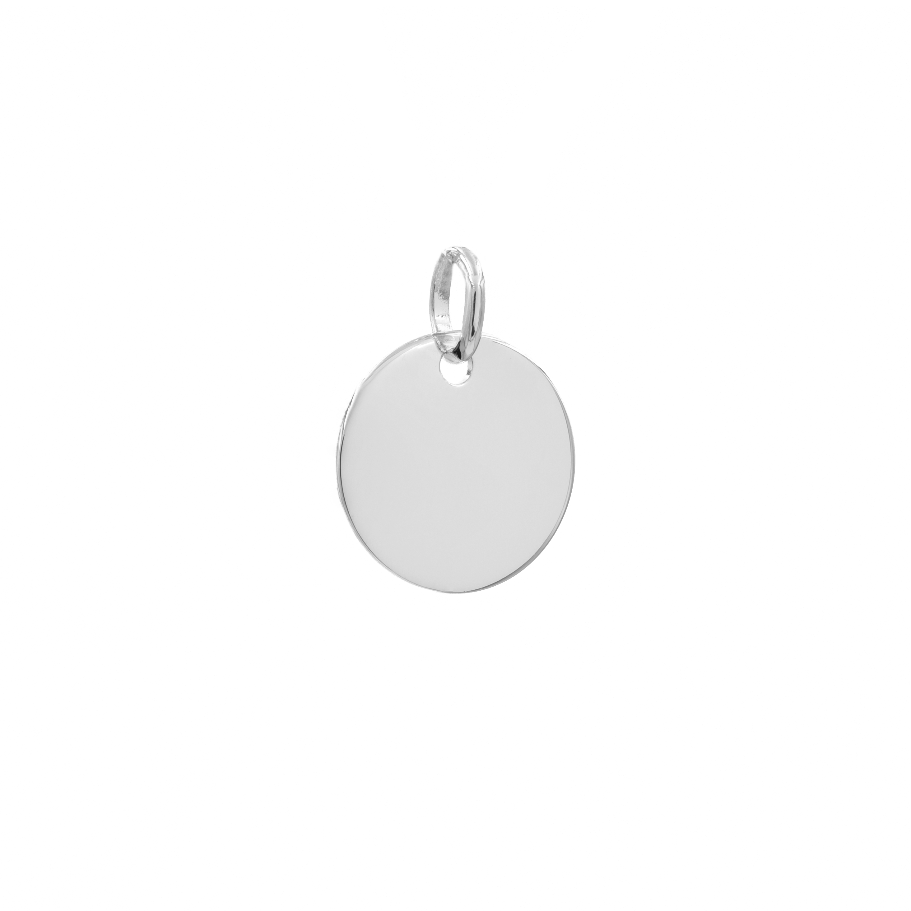Personalisierte Halskette Adela (15mm) - Silber