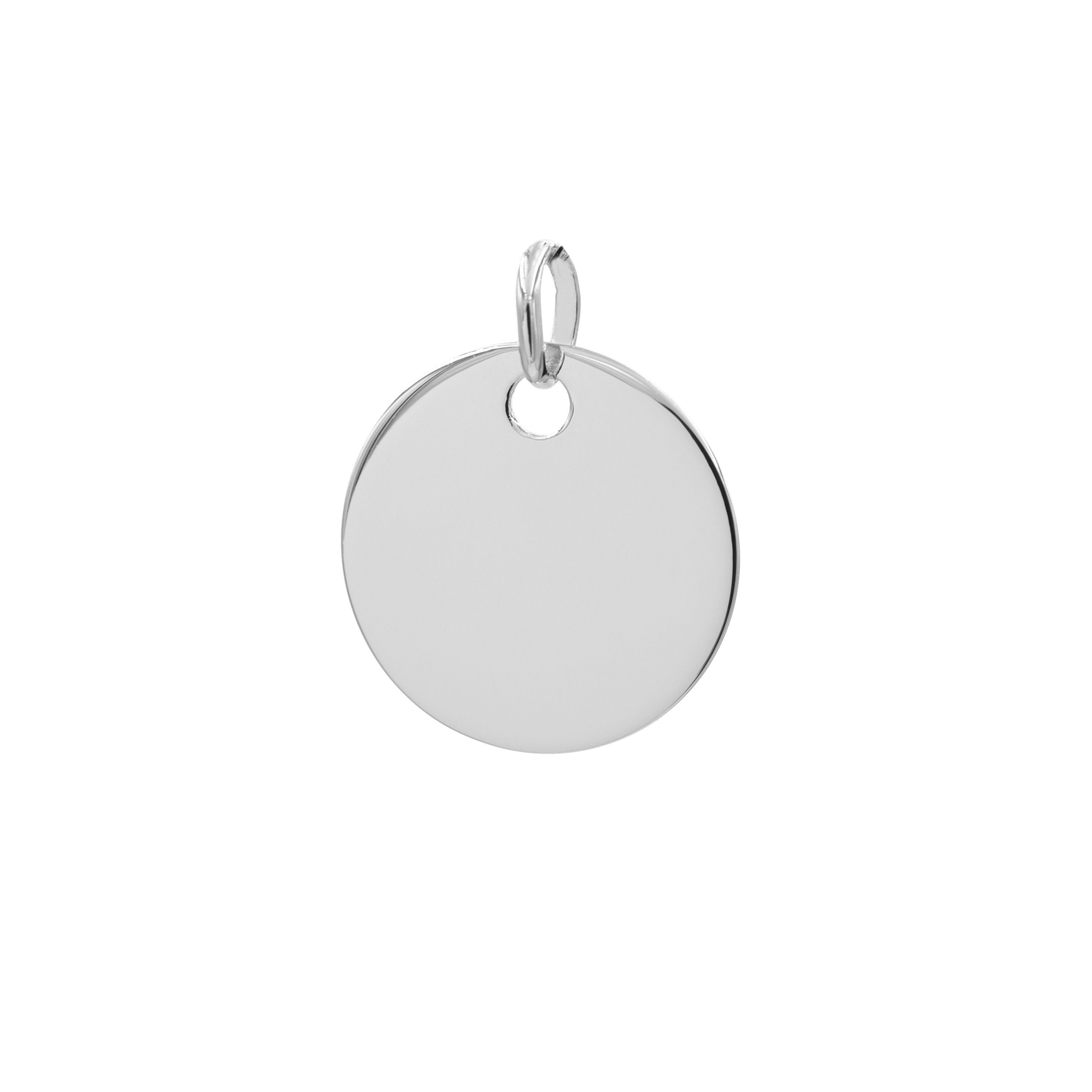 Personalisierte Halskette Adela (20mm) - Silber