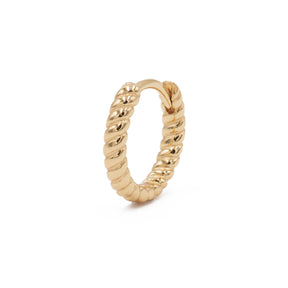 Ohrring Romina 12mm - Champagnergold (vergoldet)